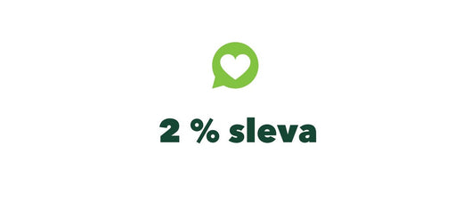 Sleva 2 %