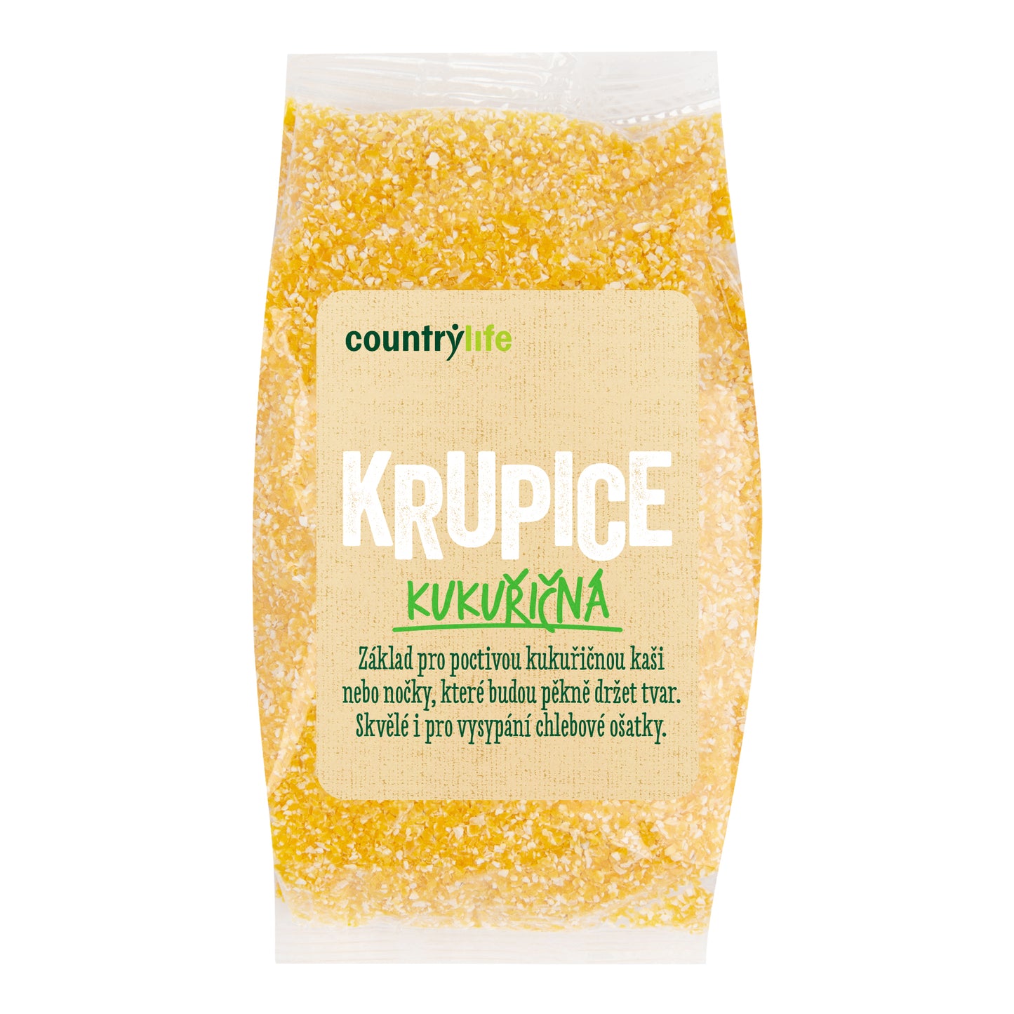 213006 Krupice kukuřičná 400 g   COUNTRY LIFE-1