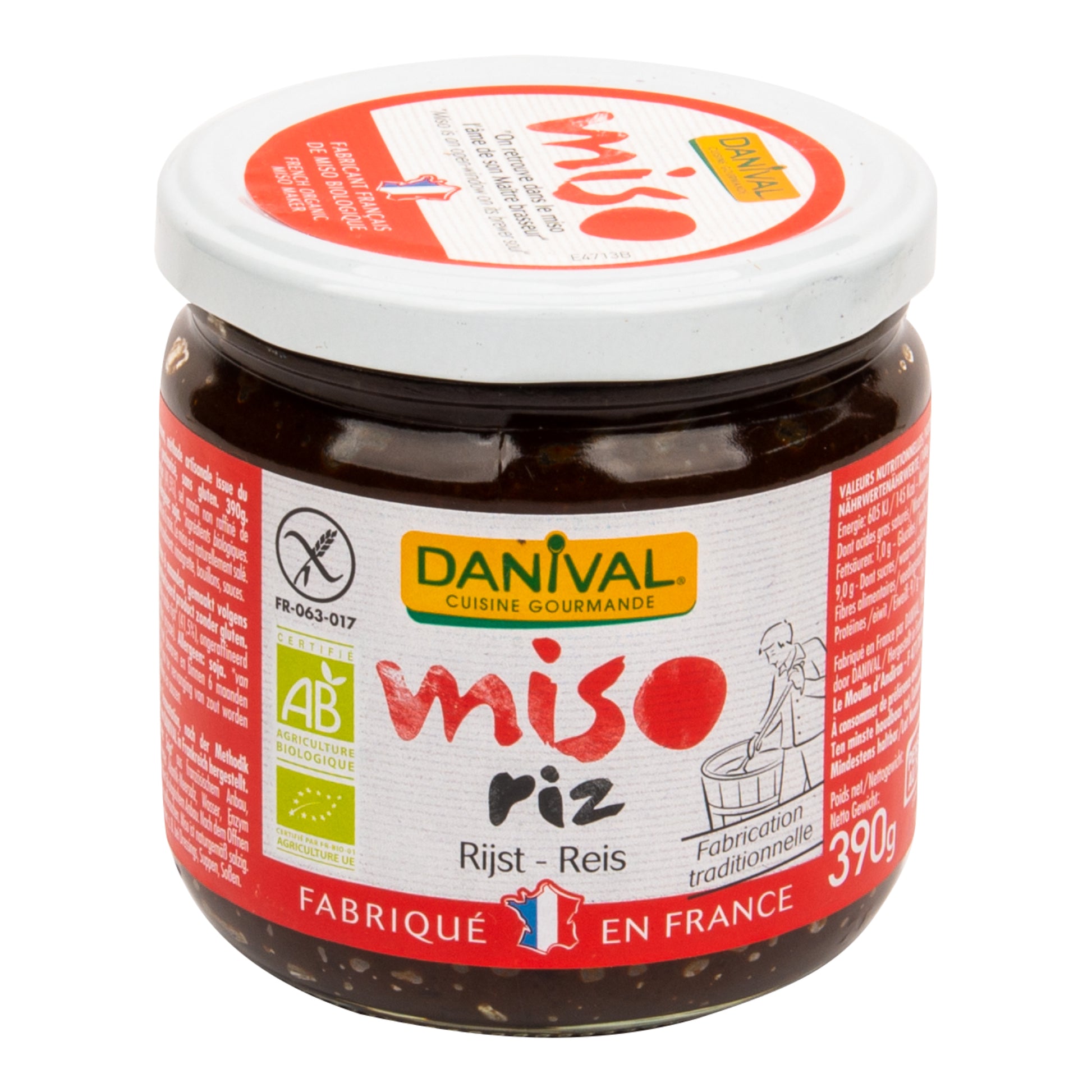 460004 Miso rýže 390 g BIO   DANIVAL-1