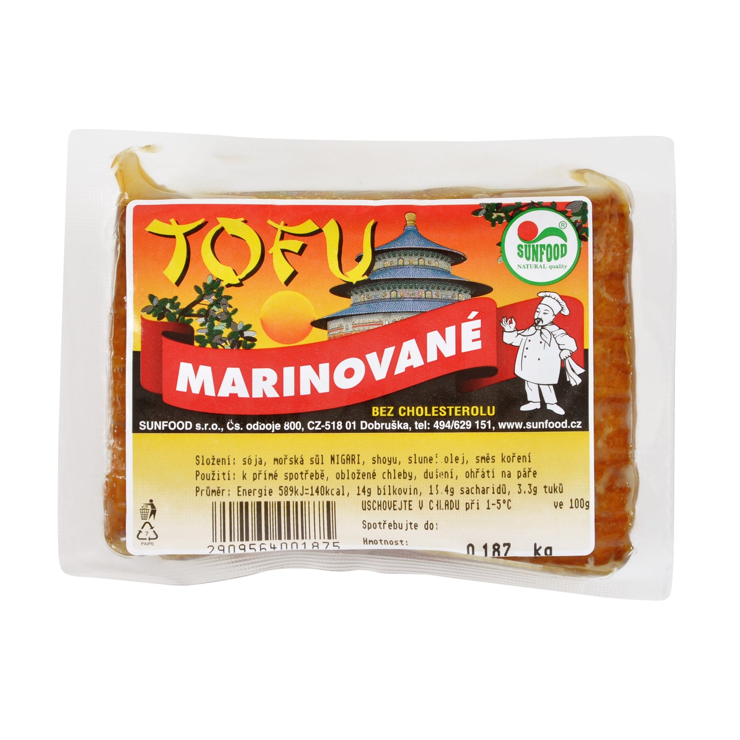 713001 Tofu marinované   SUNFOOD-1